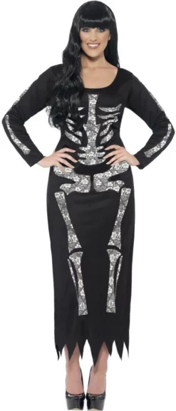 Overig Halloween Jurk Skeleton Voor Dames -Carnavalskleding Dames Winkel halloween jurk skeleton voor dames 3