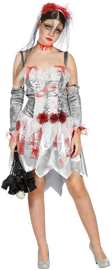 Overig Halloween Jurk Zombie Bruid Voor Dames 1 Overig Halloween Jurk Zombie Bruid Voor Dames