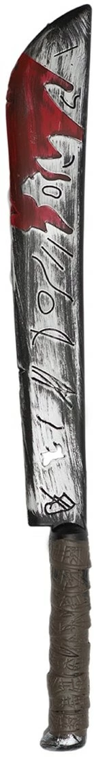 Overig Halloween Machete Met Bloed (74cm)