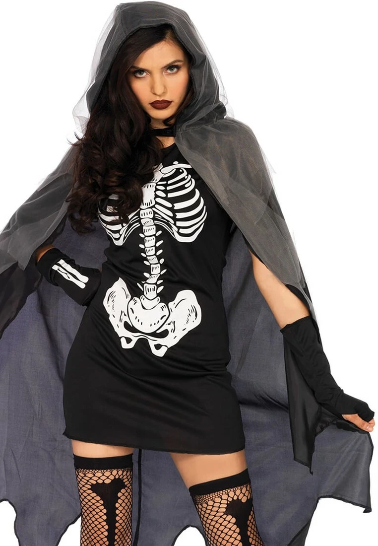 LEG AVENUE Halloween Outfit Grim Reaper Dame 2 LEG AVENUE Halloween Outfit Grim Reaper Dame - Afbeelding 2