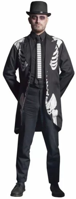 Overig Halloween Skeletten Jas Voor Heren