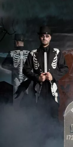 Overig Halloween Skeletten Jas Voor Heren -Carnavalskleding Dames Winkel halloween skeletten jas voor heren 3