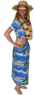Overig Hawai Set Dames Aloha