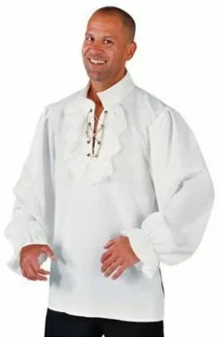 Overig Hemd Piraat Luxe Beige