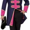 Overig Heren Carnavalsjas Uniform Donkerblauw/Fuchsia