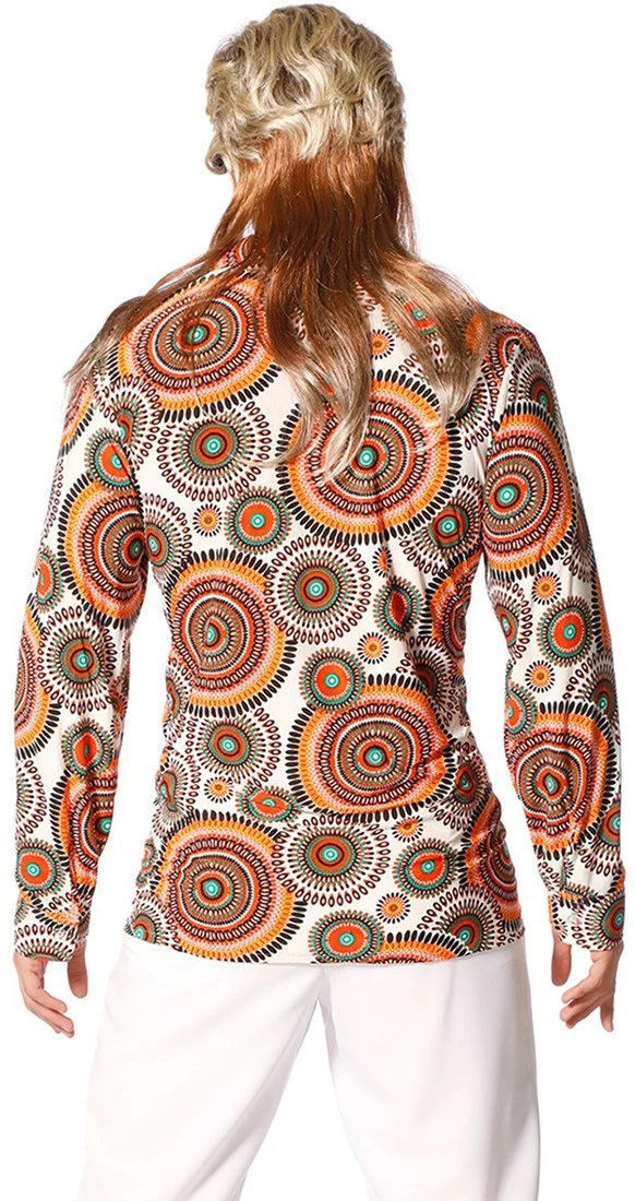 Overig Heren Disco Seventies Blouse Mandela's 3 Overig Heren Disco Seventies Blouse Mandela's - Afbeelding 3