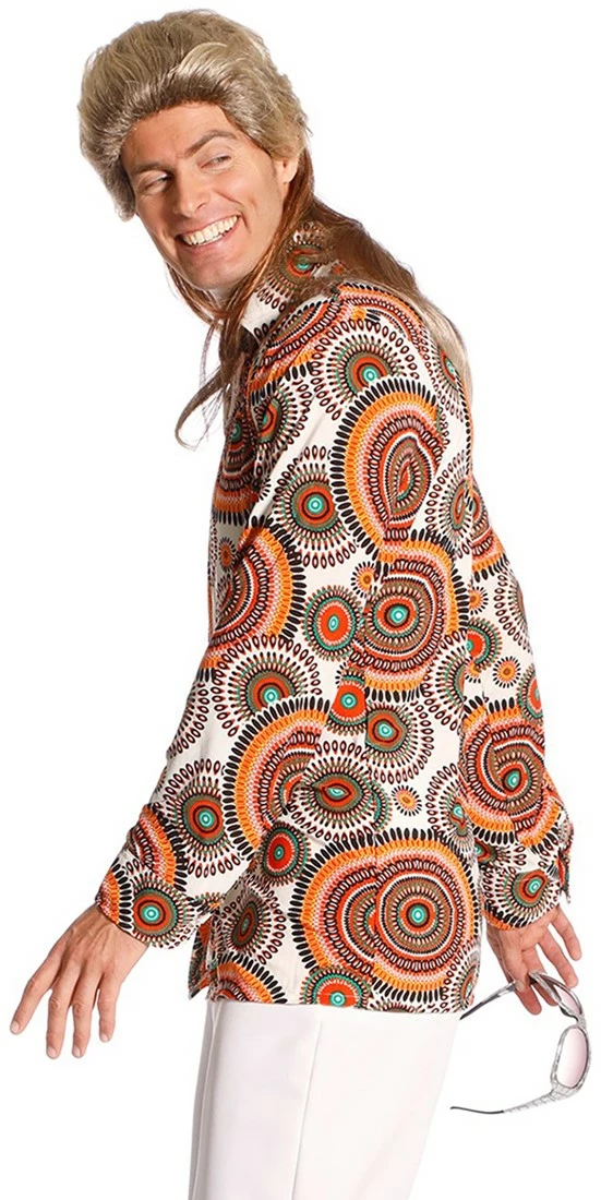 Overig Heren Disco Seventies Blouse Mandela's 1 Overig Heren Disco Seventies Blouse Mandela's