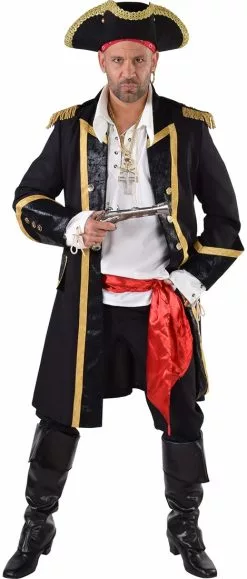 Overig Heren Piratenjas Old Black