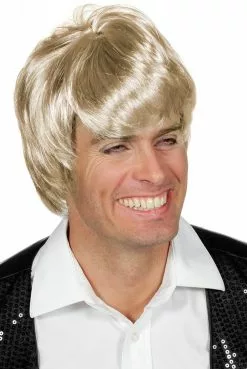 Overig Herenpruik Luxe Blond