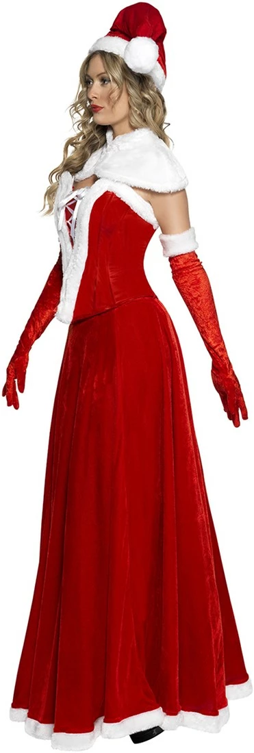 Overig Kerstvrouw Kostuum Luxe Voor Dames 3 Overig Kerstvrouw Kostuum Luxe Voor Dames - Afbeelding 3