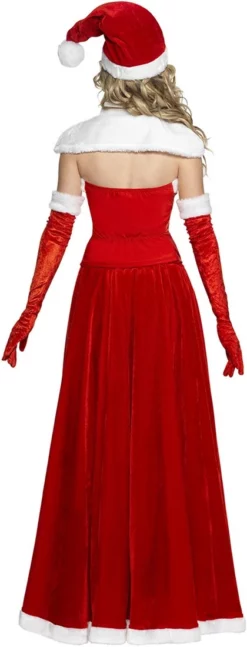 Overig Kerstvrouw Kostuum Luxe Voor Dames 10 Overig Kerstvrouw Kostuum Luxe Voor Dames -Carnavalskleding Dames Winkel kerstvrouw kostuum luxe voor dames achterkant