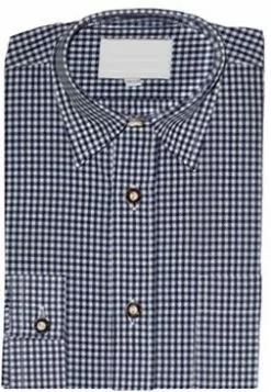 Overig Kinder Tiroler Overhemd Blauw Luxe