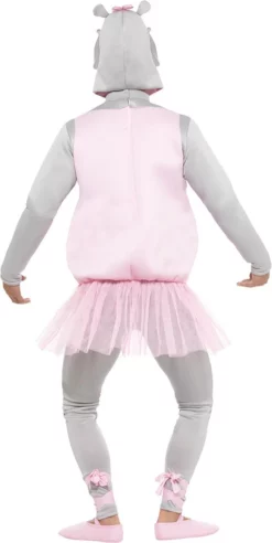 Overig Kostuum Ballerina Nijlpaard 9 Overig Kostuum Ballerina Nijlpaard -Carnavalskleding Dames Winkel kostuum ballerina nijlpaard achterkant 2