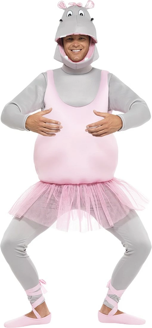 Overig Kostuum Ballerina Nijlpaard 1 Overig Kostuum Ballerina Nijlpaard