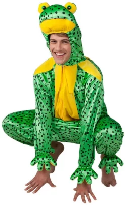 Overig Kostuum Kikker Pluche -Carnavalskleding Dames Winkel kostuum kikker pluche man