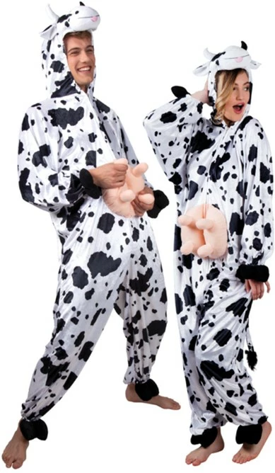 Overig Kostuum Koe Pluche 1 Overig Kostuum Koe Pluche