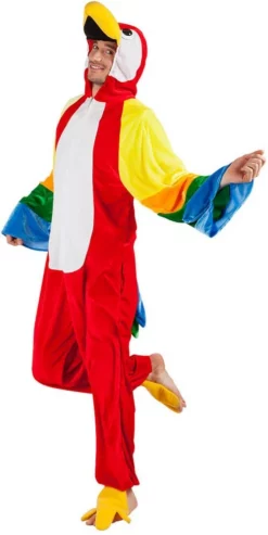 Overig Kostuum Papegaai Pluche 7 Overig Kostuum Papegaai Pluche -Carnavalskleding Dames Winkel kostuum papegaai pluche man