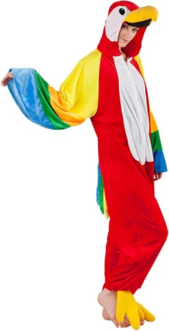 Overig Kostuum Papegaai Pluche 6 Overig Kostuum Papegaai Pluche -Carnavalskleding Dames Winkel kostuum papegaai pluche vrouw