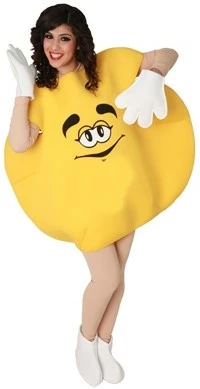 Overig Kostuum Snoepje Geel