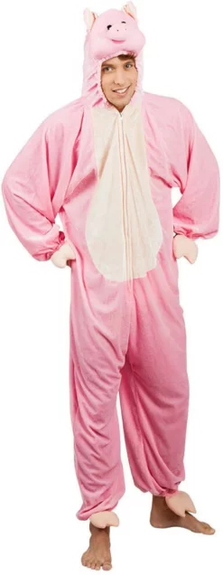 Overig Kostuum Varken Pluche -Carnavalskleding Dames Winkel kostuum varken pluche man