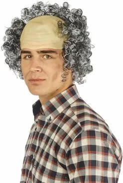 Overig Latex Kaalkop Professor Met Haar