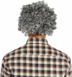 Voorpagina -Carnavalskleding Dames Winkel latex kaalkop professor met haar achterkant