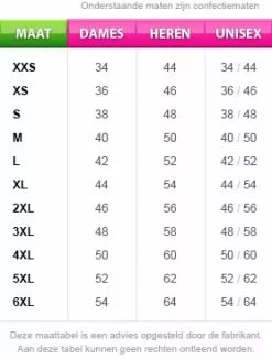 Overig Bier Trui -Carnavalskleding Dames Winkel maattabel 130