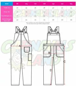 Overig Tuinbroek Roze -Carnavalskleding Dames Winkel maattabel tuinbroeken kind 9007 7