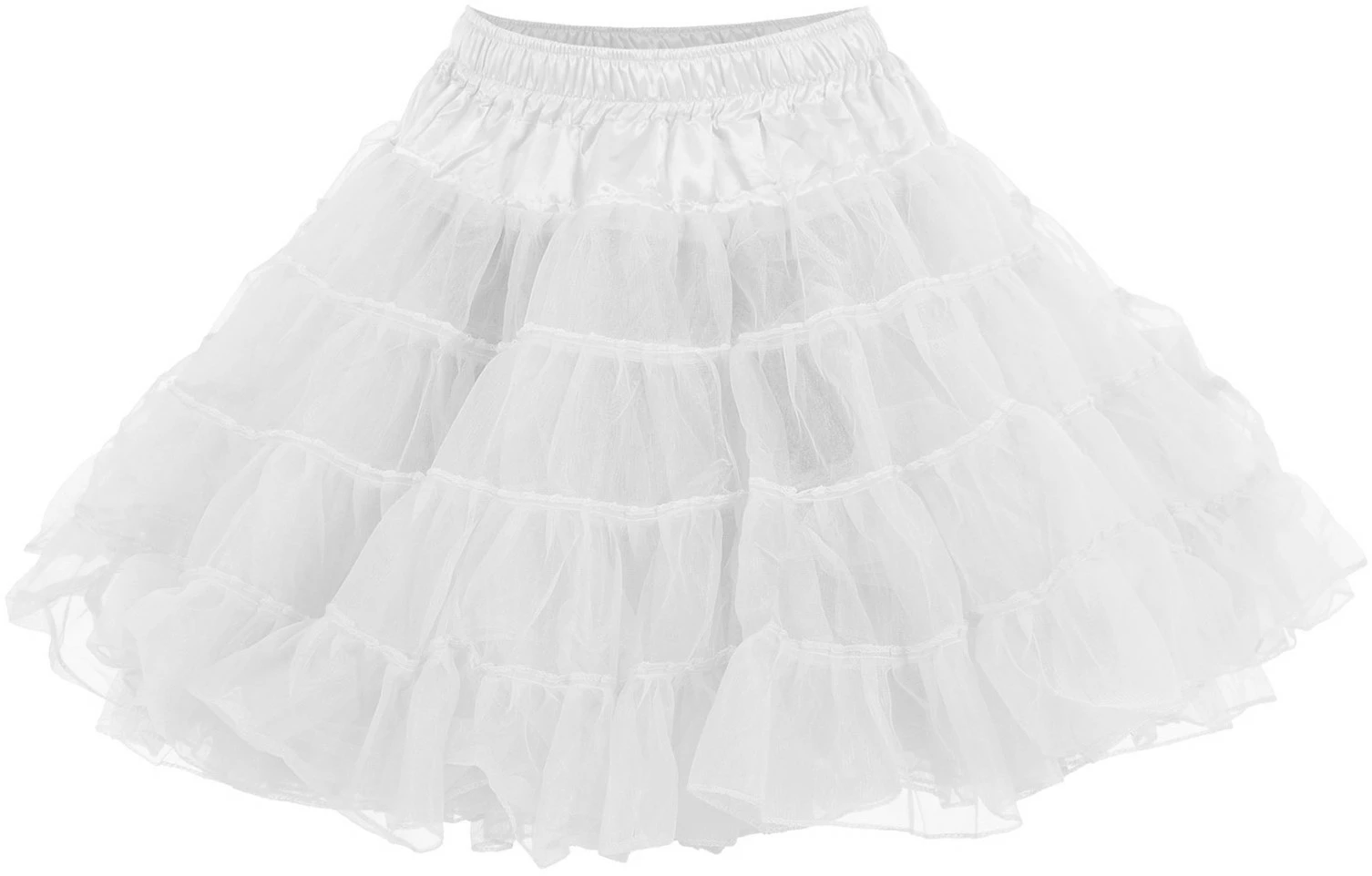 Overig Petticoat 2-Laags Wit 1 Overig Petticoat 2-Laags Wit