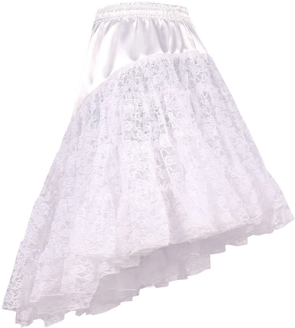 Overig Petticoat Met Kant Luxe Wit 1 Overig Petticoat Met Kant Luxe Wit
