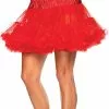 Overig Petticoat Rood Luxe (2 Laags)