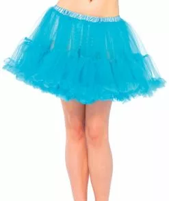 Overig Petticoat Turquoise Luxe (2 Laags)