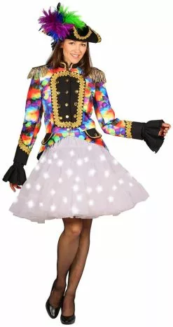 Overig Petticoat Wit Luxe Met Witte LED-Verlichting