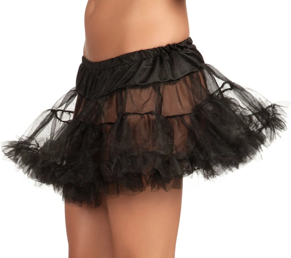 Overig Petticoat Zwart (30cm) 1 Overig Petticoat Zwart (30cm)