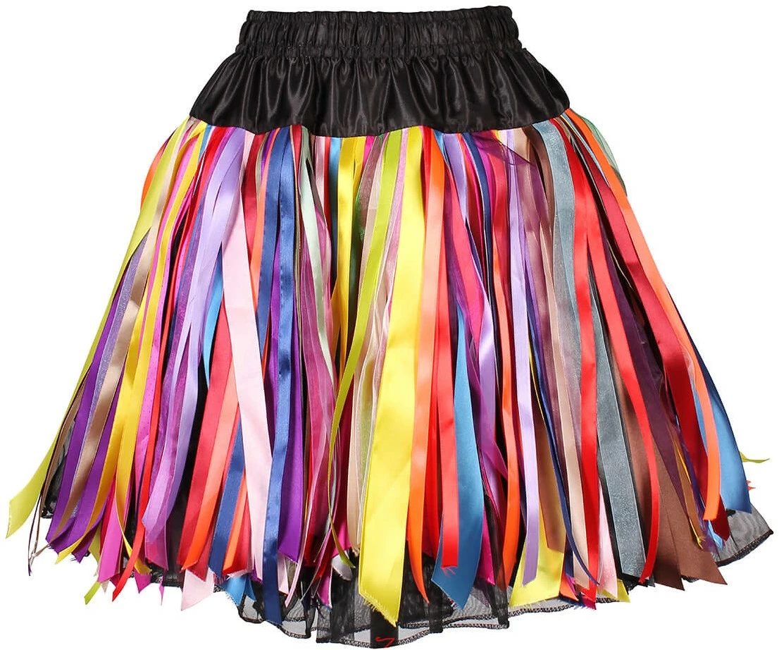 Overig Petticoat Zwart-Rainbow Sattin Luxe (53 Cm) 2 Overig Petticoat Zwart-Rainbow Sattin Luxe (53 Cm) - Afbeelding 2
