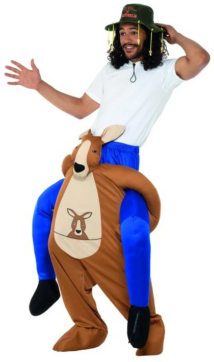Overig Piggyback Kostuum Kangoeroe 2 Overig Piggyback Kostuum Kangoeroe - Afbeelding 2