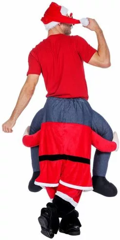 Overig Piggyback Kostuum Kerstman -Carnavalskleding Dames Winkel piggyback kostuum kerstman 3