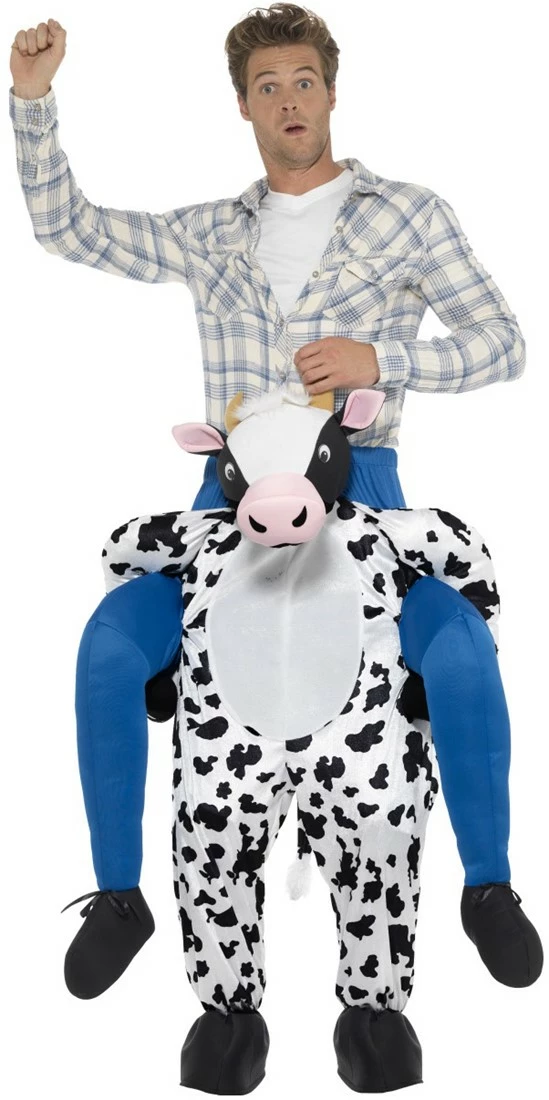 Overig Piggyback Kostuum Koe 1 Overig Piggyback Kostuum Koe