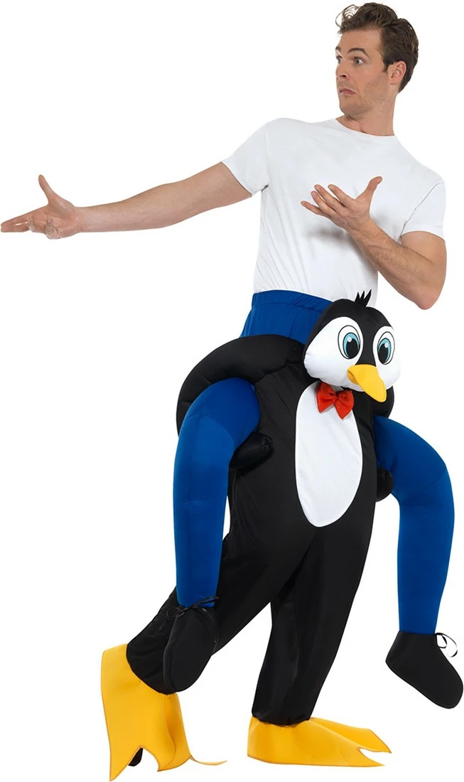 Overig Piggyback Kostuum Pinguin 2 Overig Piggyback Kostuum Pinguin - Afbeelding 2