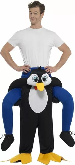 Overig Piggyback Kostuum Pinguin