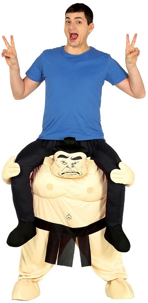 Overig Piggyback Kostuum Sumo Worstelaar 1 Overig Piggyback Kostuum Sumo Worstelaar