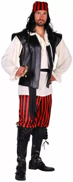 Overig Piraten Kostuum Edward Luxe 5dlg