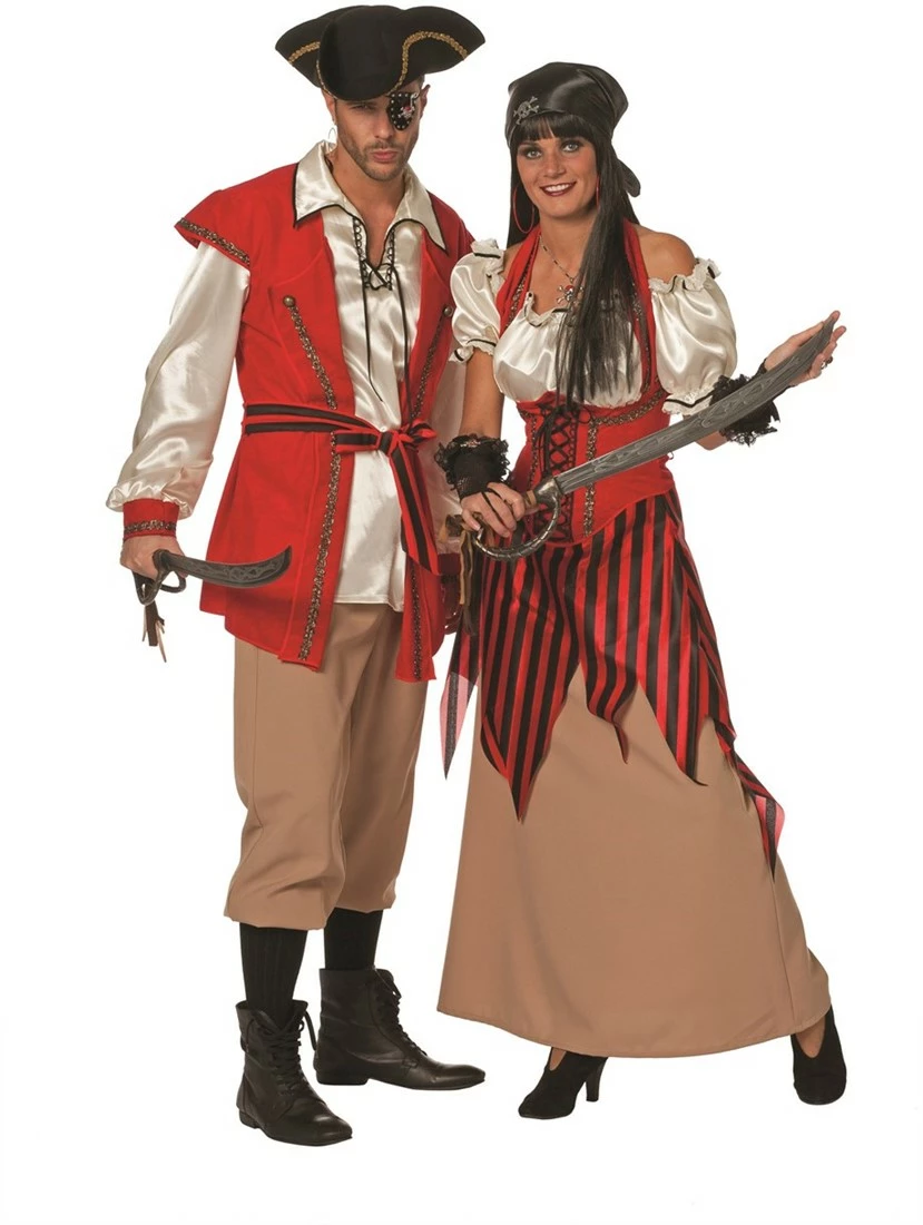 Overig Piratenpak Red Beard Voor Heren 2 Overig Piratenpak Red Beard Voor Heren - Afbeelding 2