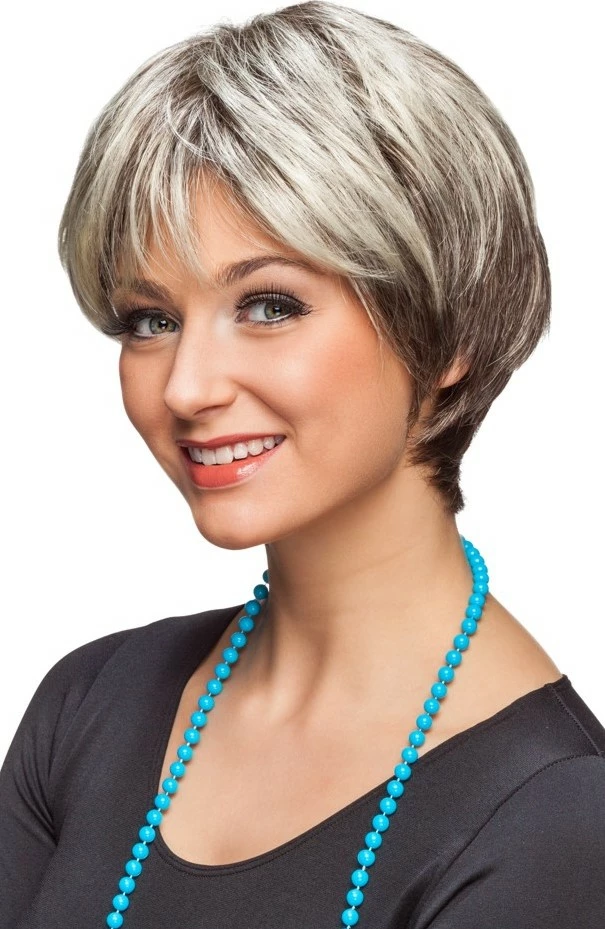 Overig Pruik Gemeleerd Blond-Bruin Luxe 1 Overig Pruik Gemeleerd Blond-Bruin Luxe