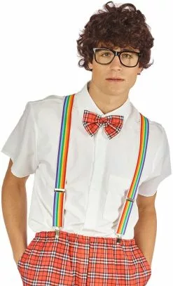 Overig Pruik Heer Krullend Bruin -Carnavalskleding Dames Winkel pruik heer krullend bruin 3