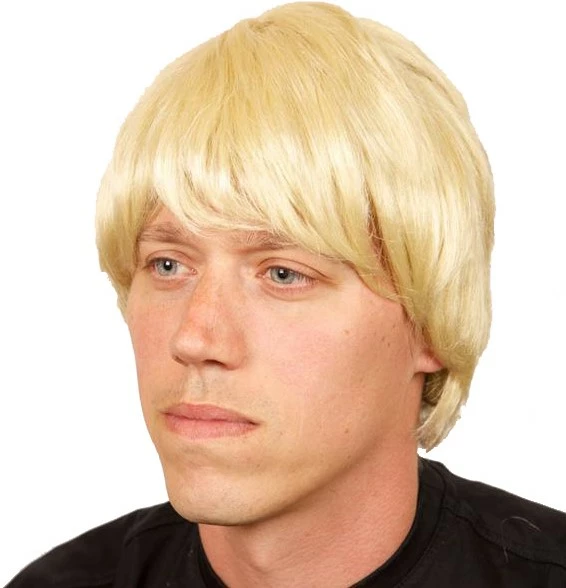 Overig Pruik Heer Stijl Blond 1 Overig Pruik Heer Stijl Blond