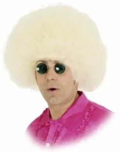 Overig Pruik Jimmy Afro Blond
