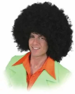 Overig Pruik Jimmy Afro Zwart