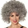 Overig Pruik Oversized Afro Grijs