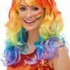 Overig Pruik Rainbow Glam